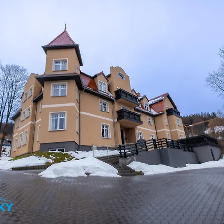 Bluesky - Sucha, Duzy Taras Z Widokiem Na Karkonosze, Spokojna Okolica, Blisko Szlakow I Wyciagow 아파트 카르파츠